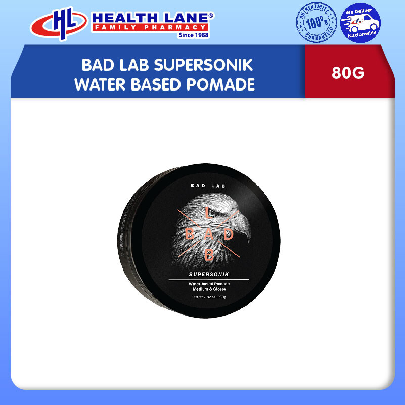 BAD LAB SUPERSONIK WATER BASED POMADE 80G